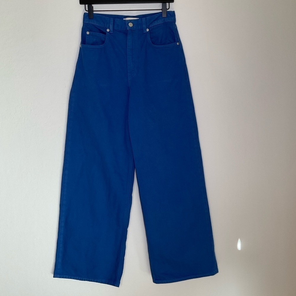 Marni x Uniqlo Wide Leg Jeans Pants Waist 23x31 - Picture 2 of 13